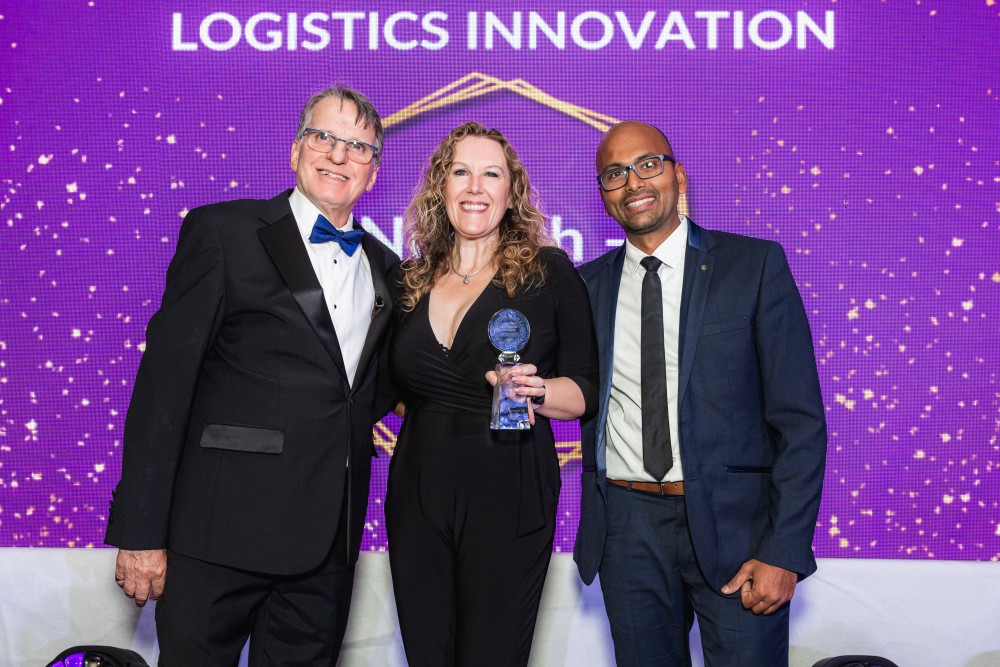 NuVech Solutions AirBar Wins Prestigious Logistic Leaders Network Award for Innovation